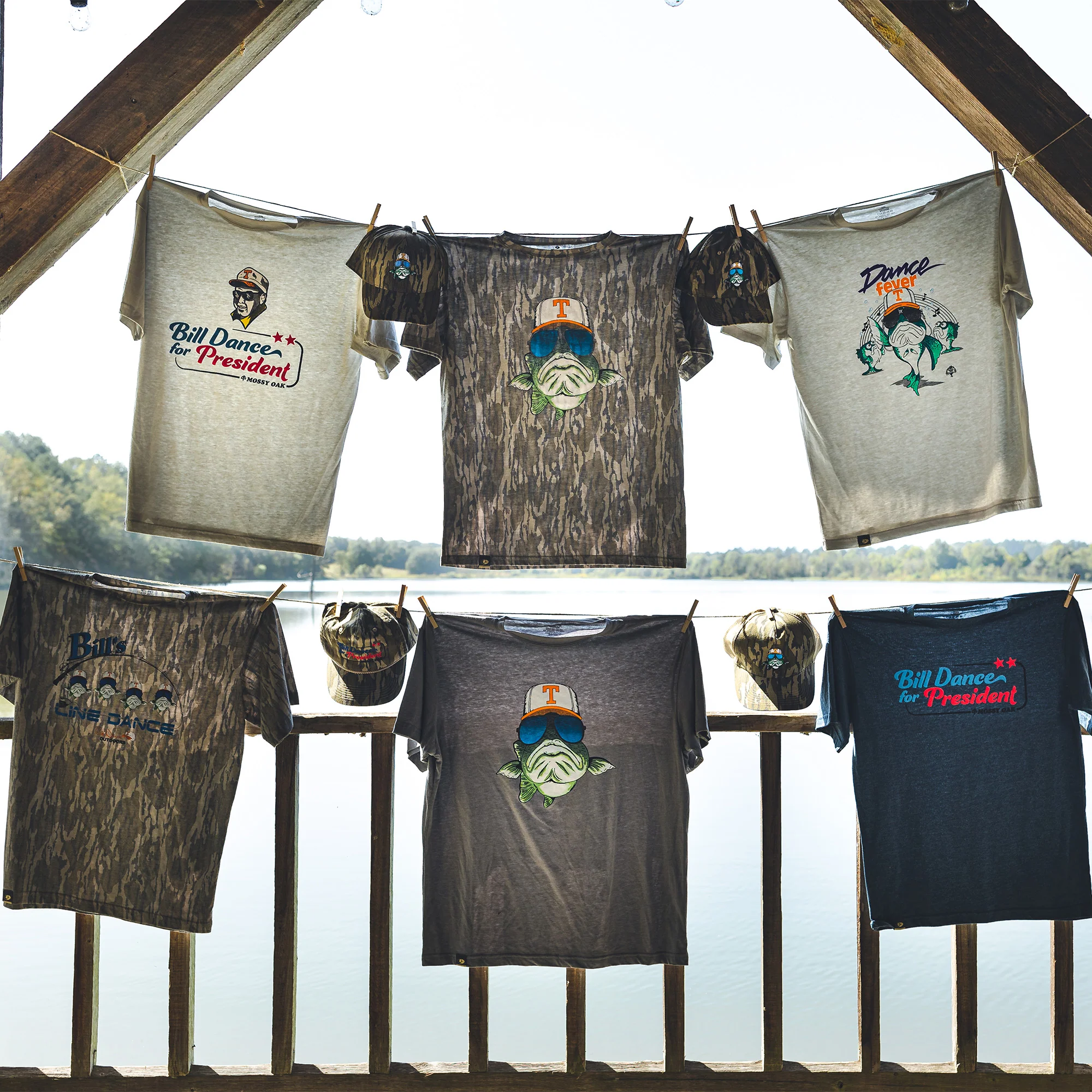 Bill Dance Bass Washed Out Tee - Image 2