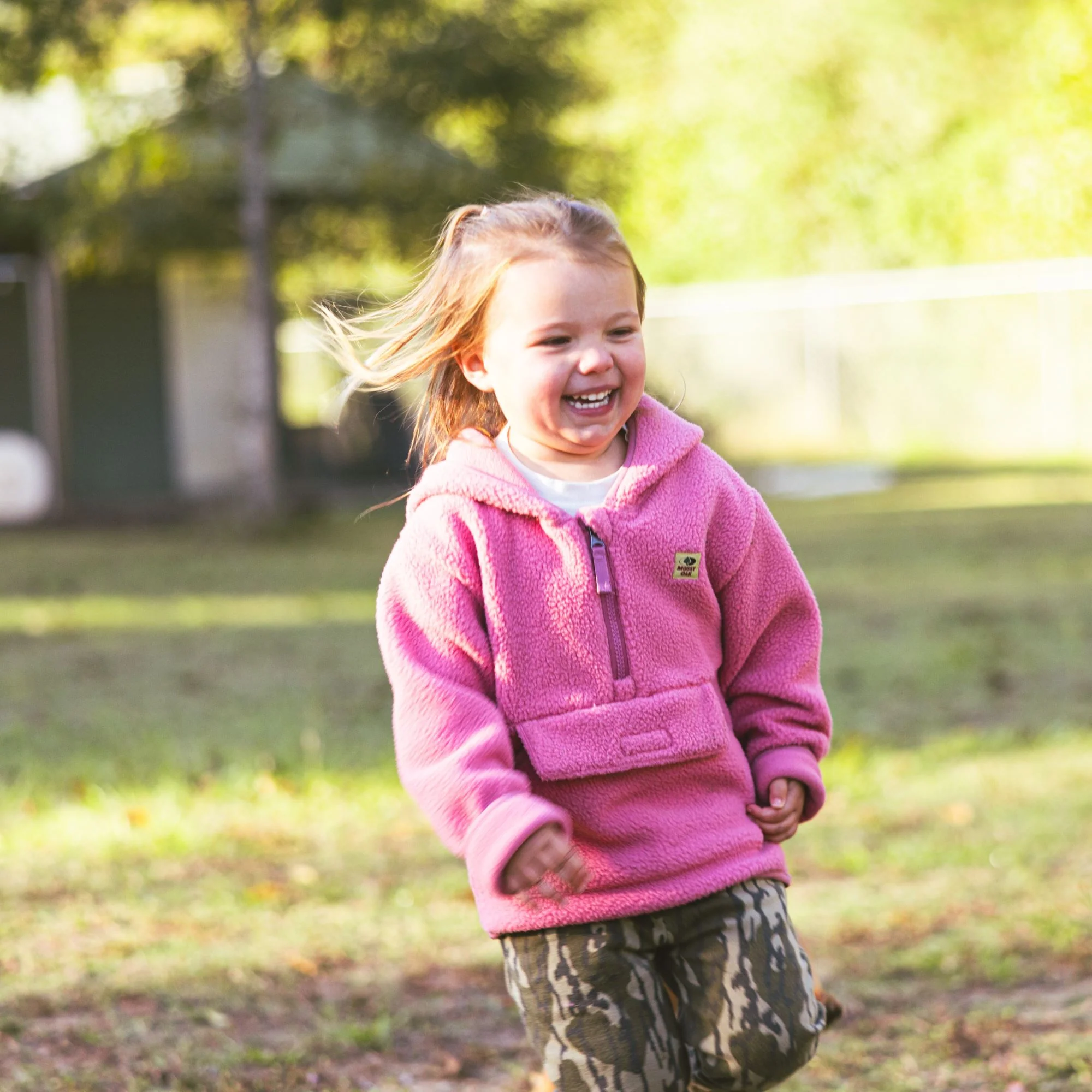 Campfire Fleece Toddler Half Zip Hoodie - Image 10