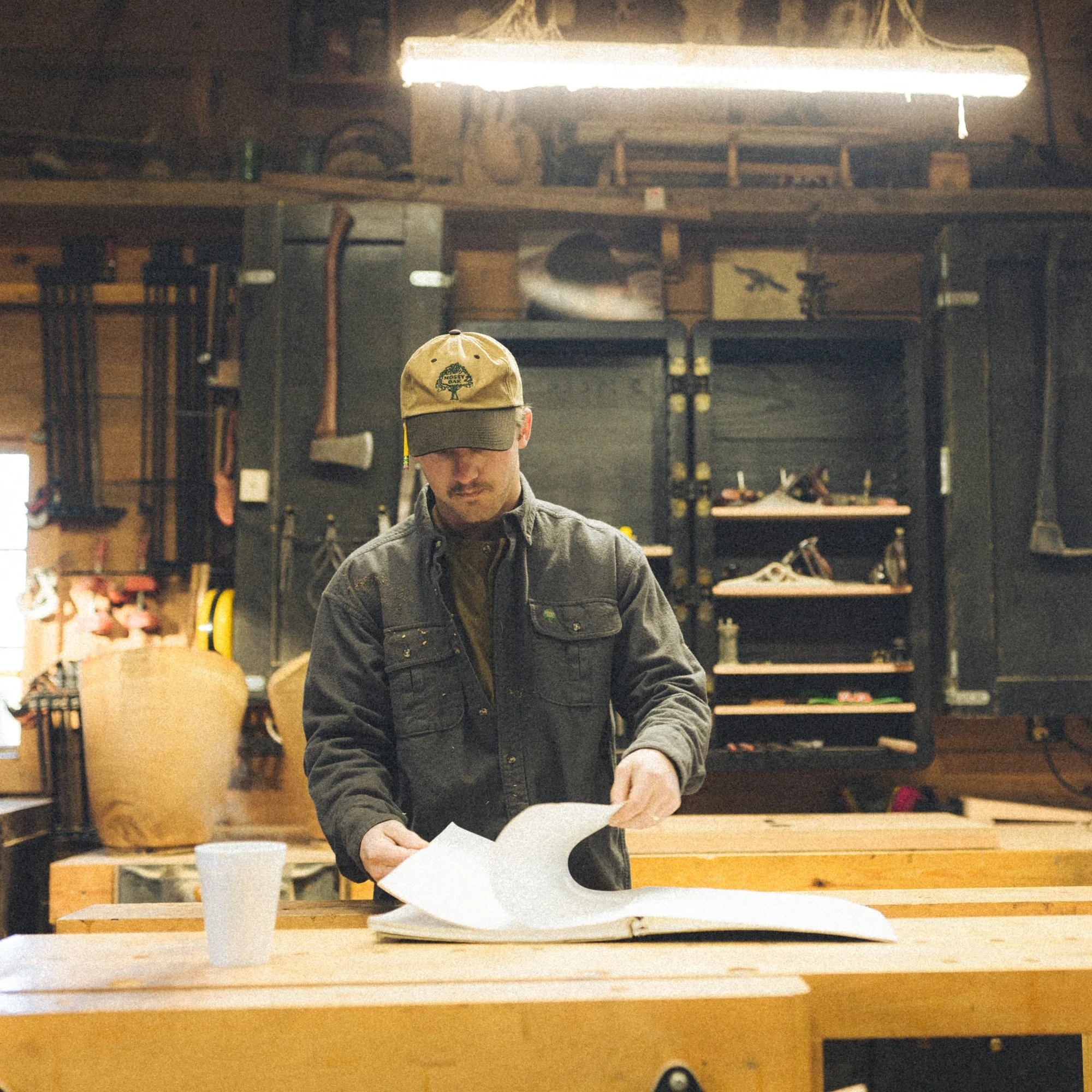 Vintage Waxed Cotton Hat - Image 5