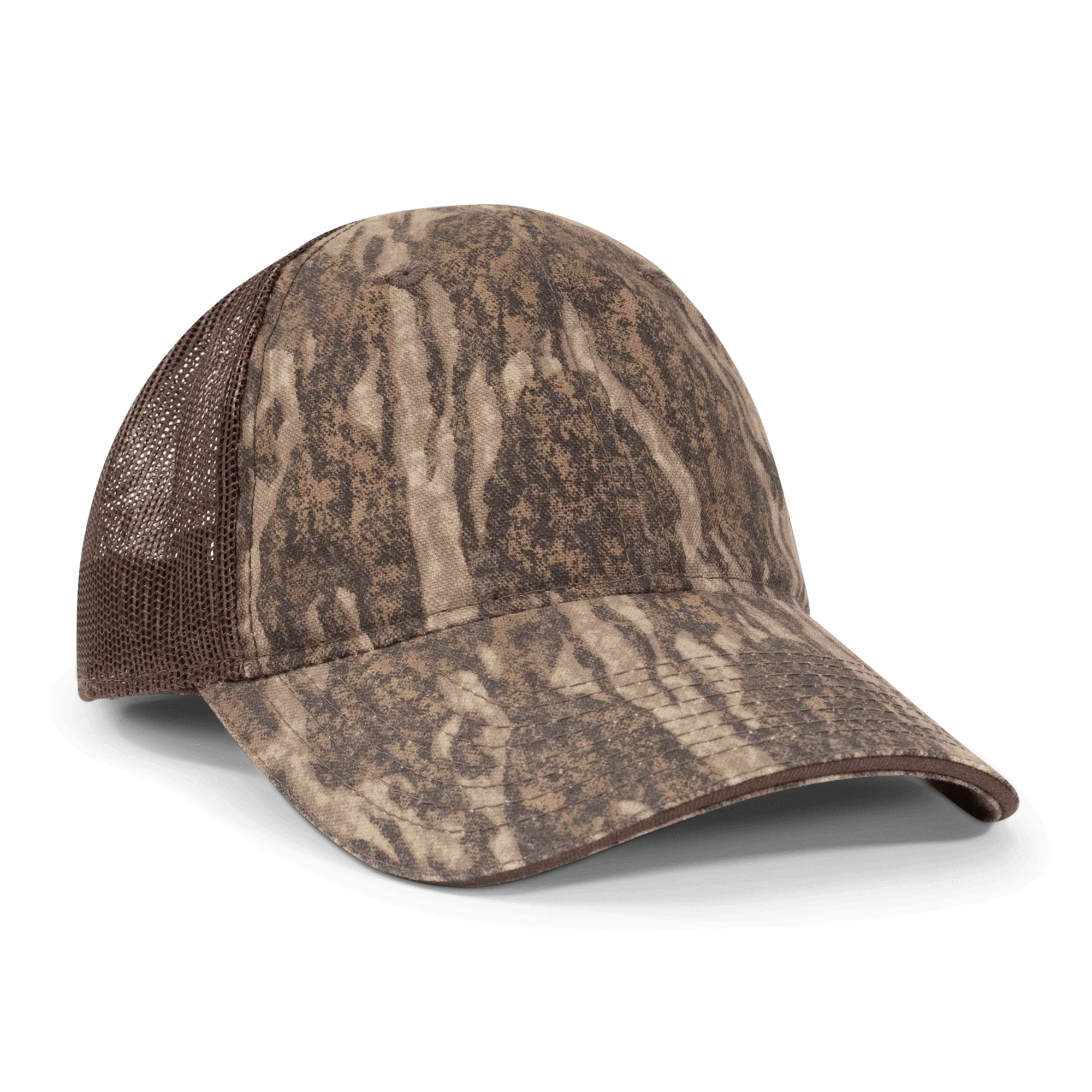 Cotton Mill Structured Mesh Back Trucker Hat - Image 3