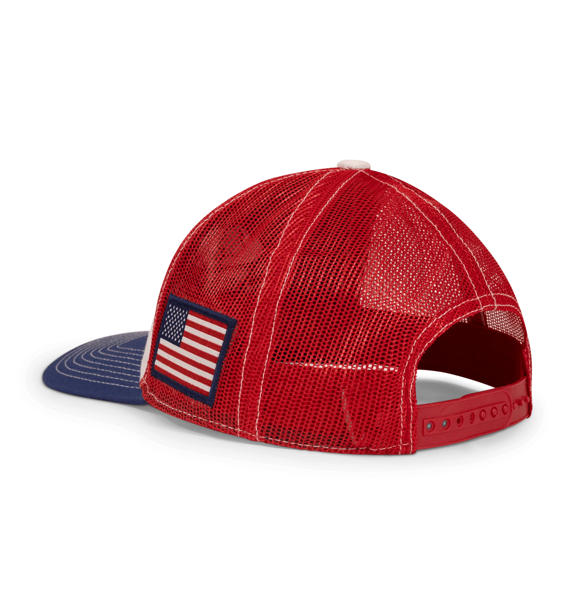 Red, White and Blue Fishing Hat - Image 2