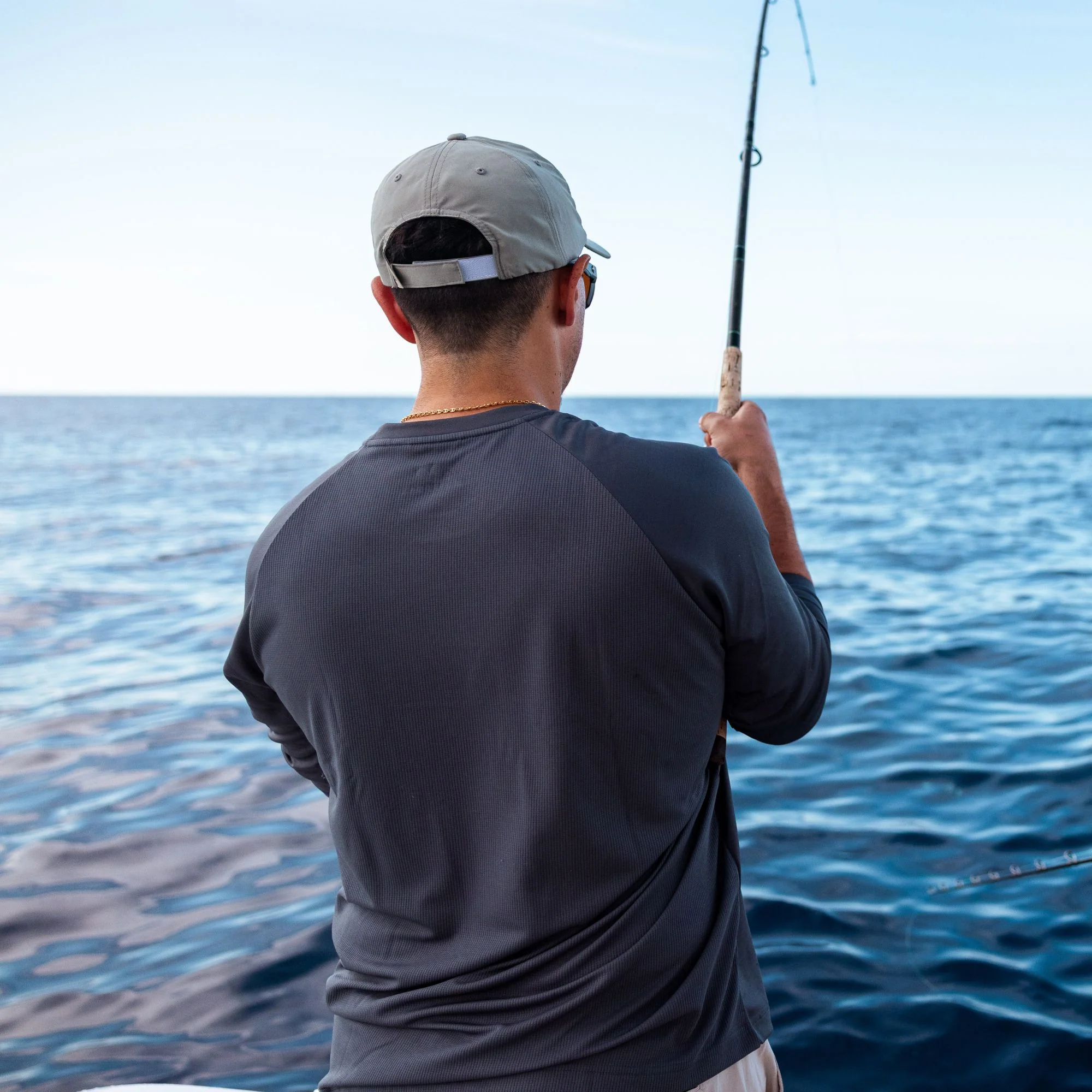 Tibbee Flex Grid Back Long Sleeve Tee - Image 5