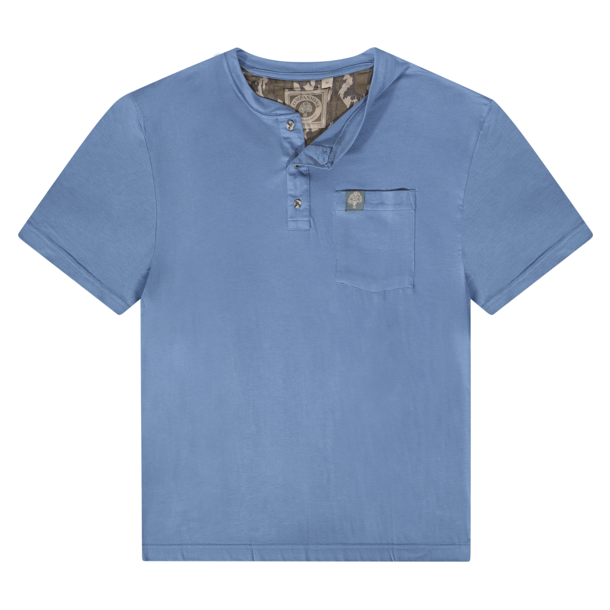 Tombigbee Light Short Sleeve Henley - Image 11