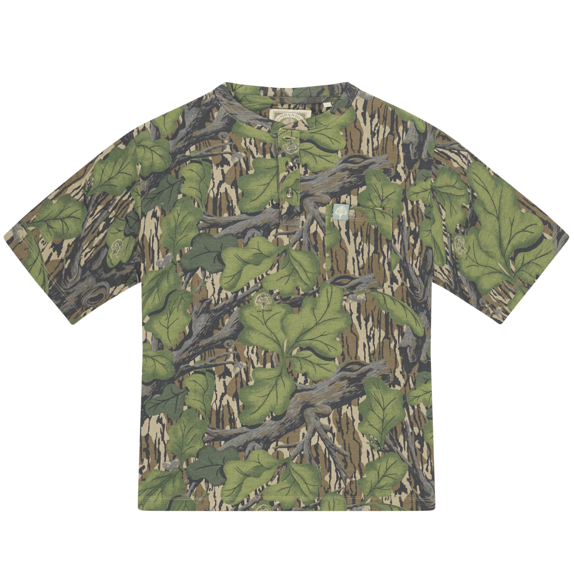 Tombigbee Light Short Sleeve Henley - Image 7
