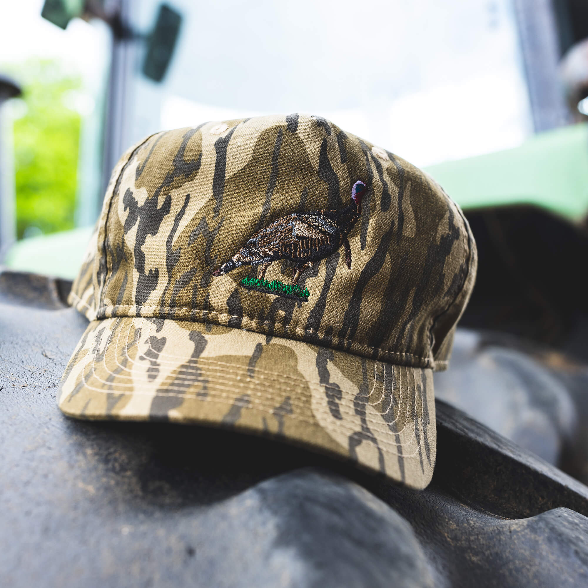 Wright Walking Turkey 5-Panel Icon Hat - Image 4