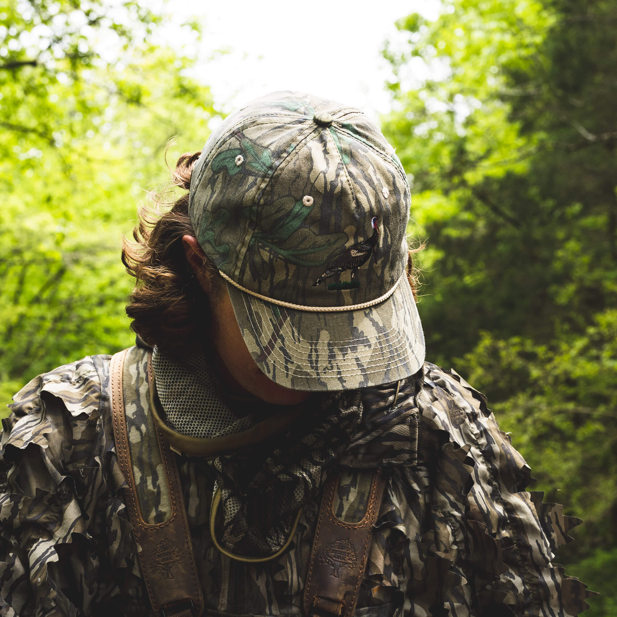 Wright Walking Turkey 5-Panel Rope Hat - Image 2