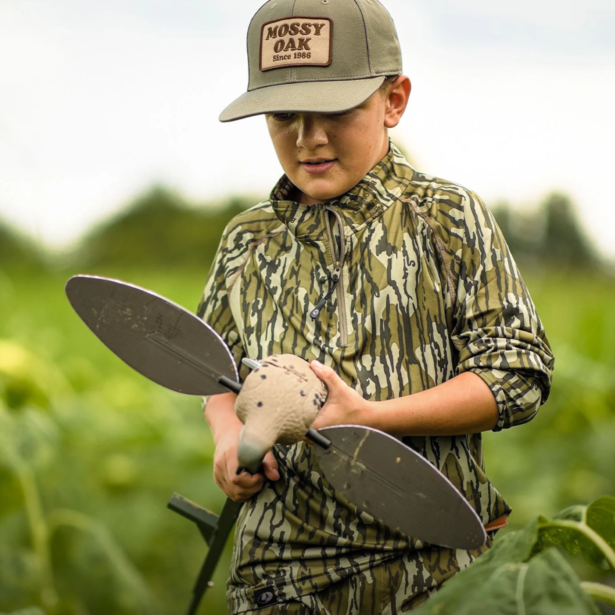 Tibbee Flex Youth Long Sleeve Shirt - Image 3